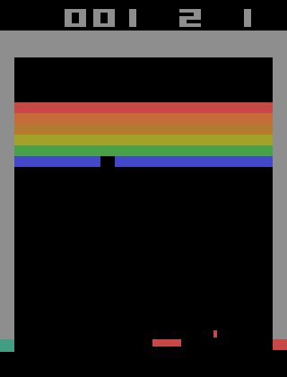 Breakout gameplay