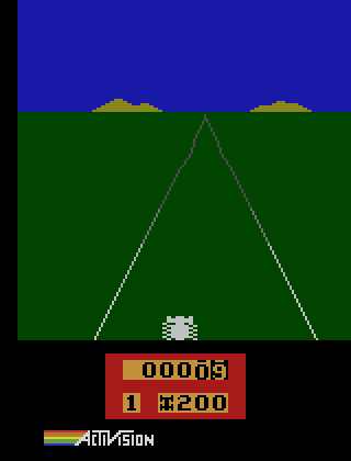 Enduro gameplay