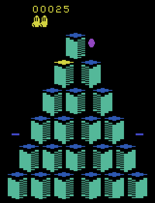 Qbert gameplay